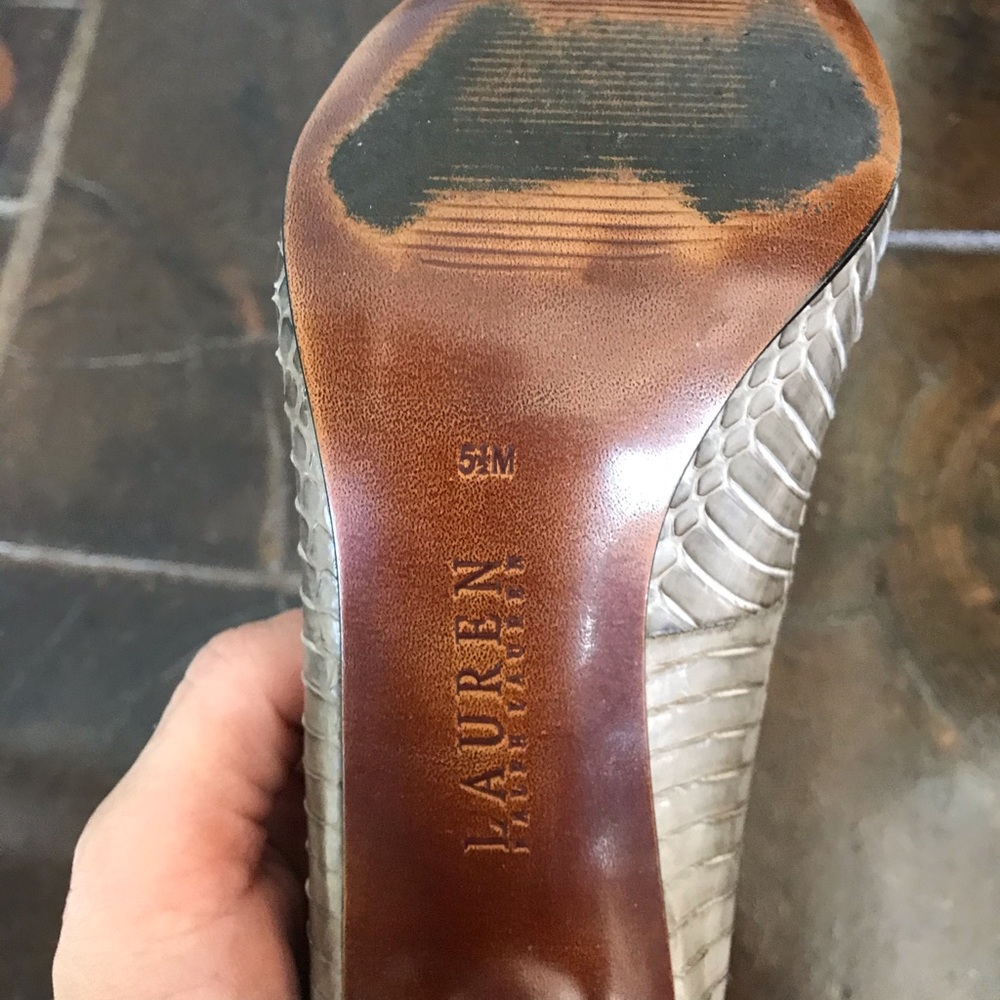 Ralph Lauren Python Heels - image 4